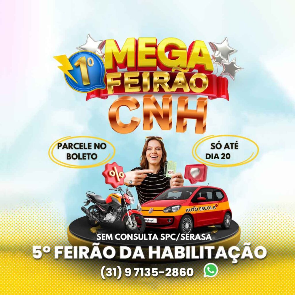 mega feirão da habilitação